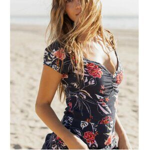 ROXY SOUL VALUES MIDI DRESS size Medium